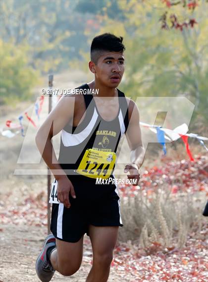 Thumbnail 1 in CIF State Cross Country Championships (Boys D5 Race) photogallery.