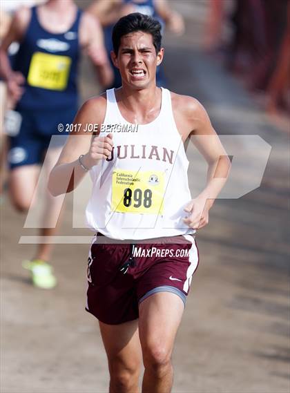 Thumbnail 1 in CIF State Cross Country Championships (Boys D5 Race) photogallery.