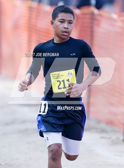 Thumbnail 2 in CIF State Cross Country Championships (Boys D5 Race) photogallery.