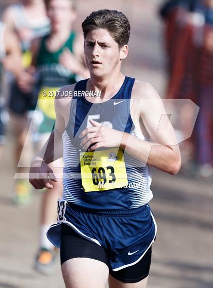 Thumbnail 1 in CIF State Cross Country Championships (Boys D5 Race) photogallery.