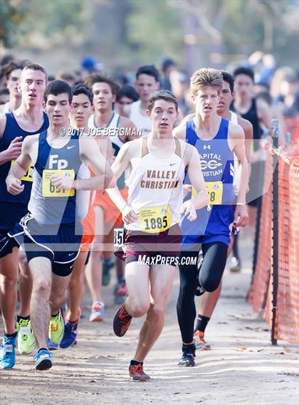 Thumbnail 1 in CIF State Cross Country Championships (Boys D5 Race) photogallery.