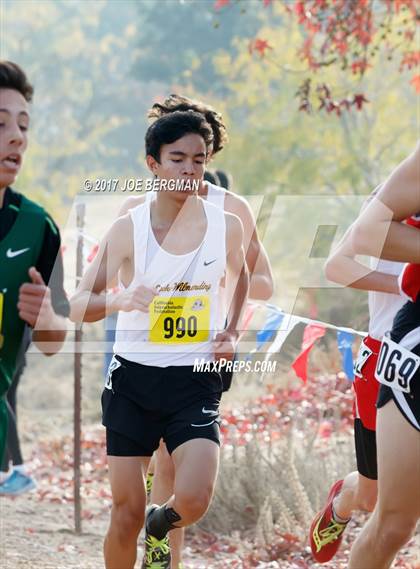 Thumbnail 3 in CIF State Cross Country Championships (Boys D5 Race) photogallery.
