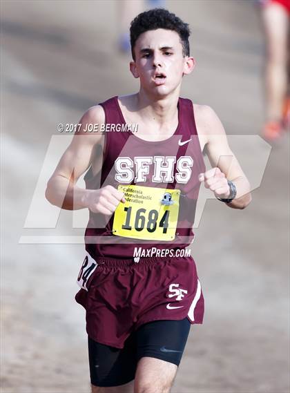 Thumbnail 2 in CIF State Cross Country Championships (Boys D5 Race) photogallery.