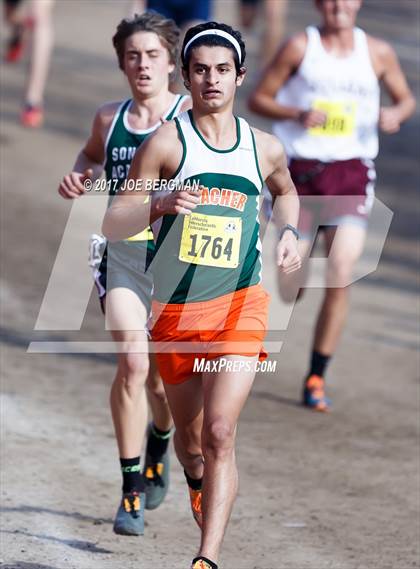Thumbnail 1 in CIF State Cross Country Championships (Boys D5 Race) photogallery.