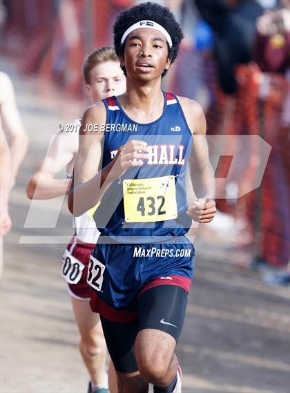Thumbnail 2 in CIF State Cross Country Championships (Boys D5 Race) photogallery.