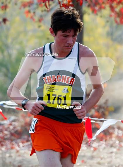 Thumbnail 3 in CIF State Cross Country Championships (Boys D5 Race) photogallery.