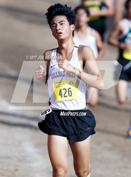 Thumbnail 2 in CIF State Cross Country Championships (Boys D5 Race) photogallery.