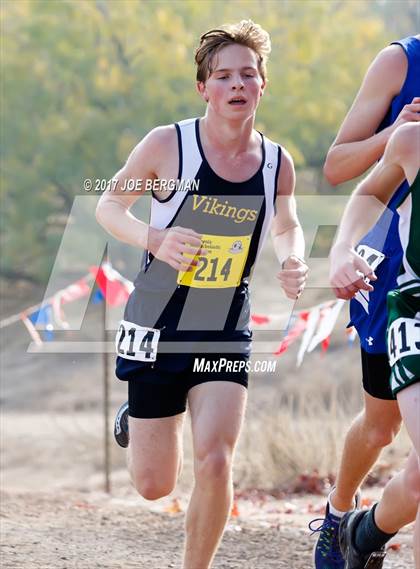 Thumbnail 2 in CIF State Cross Country Championships (Boys D5 Race) photogallery.