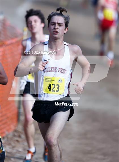 Thumbnail 2 in CIF State Cross Country Championships (Boys D5 Race) photogallery.