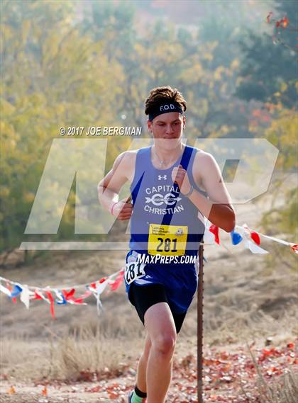 Thumbnail 2 in CIF State Cross Country Championships (Boys D5 Race) photogallery.