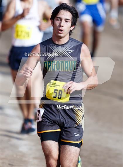 Thumbnail 2 in CIF State Cross Country Championships (Boys D5 Race) photogallery.