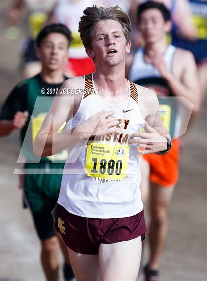 Thumbnail 2 in CIF State Cross Country Championships (Boys D5 Race) photogallery.