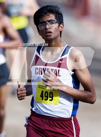 Thumbnail 1 in CIF State Cross Country Championships (Boys D5 Race) photogallery.