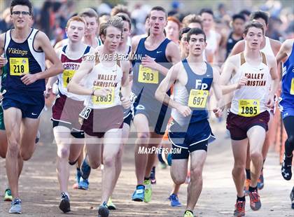Thumbnail 3 in CIF State Cross Country Championships (Boys D5 Race) photogallery.