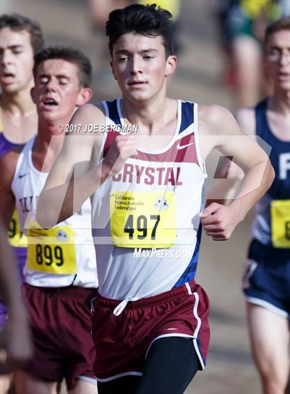Thumbnail 3 in CIF State Cross Country Championships (Boys D5 Race) photogallery.