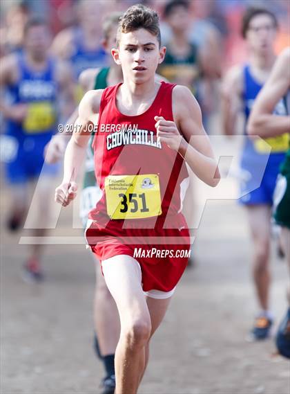 Thumbnail 2 in CIF State Cross Country Championships (Boys D5 Race) photogallery.