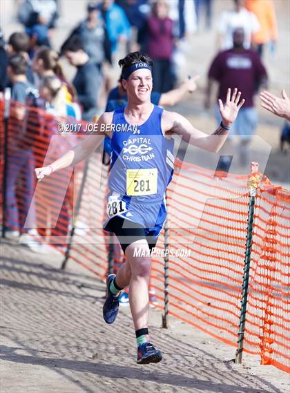 Thumbnail 2 in CIF State Cross Country Championships (Boys D5 Race) photogallery.
