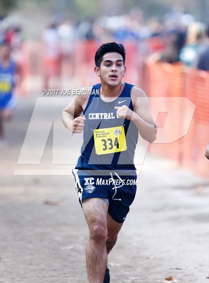 Thumbnail 1 in CIF State Cross Country Championships (Boys D5 Race) photogallery.