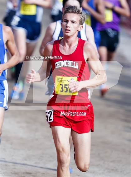 Thumbnail 1 in CIF State Cross Country Championships (Boys D5 Race) photogallery.