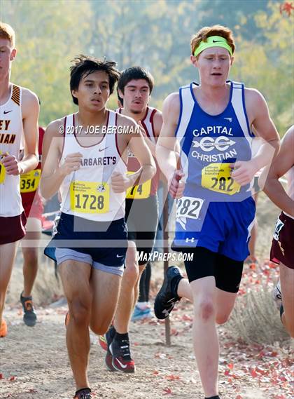 Thumbnail 1 in CIF State Cross Country Championships (Boys D5 Race) photogallery.