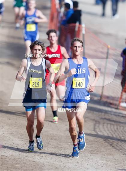 Thumbnail 3 in CIF State Cross Country Championships (Boys D5 Race) photogallery.
