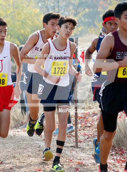 Thumbnail 3 in CIF State Cross Country Championships (Boys D5 Race) photogallery.