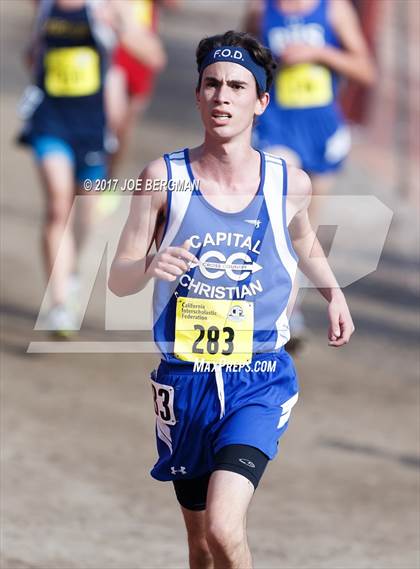 Thumbnail 1 in CIF State Cross Country Championships (Boys D5 Race) photogallery.