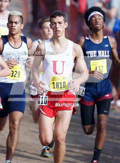 Thumbnail 1 in CIF State Cross Country Championships (Boys D5 Race) photogallery.