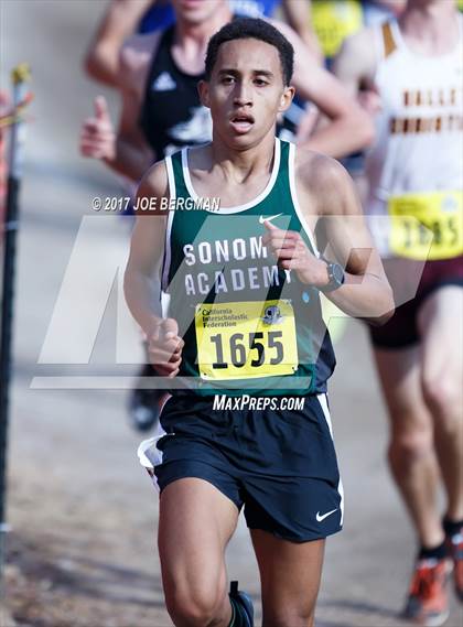 Thumbnail 2 in CIF State Cross Country Championships (Boys D5 Race) photogallery.