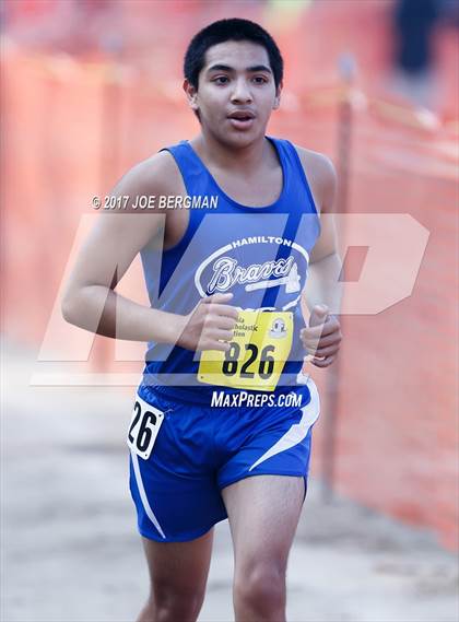 Thumbnail 2 in CIF State Cross Country Championships (Boys D5 Race) photogallery.
