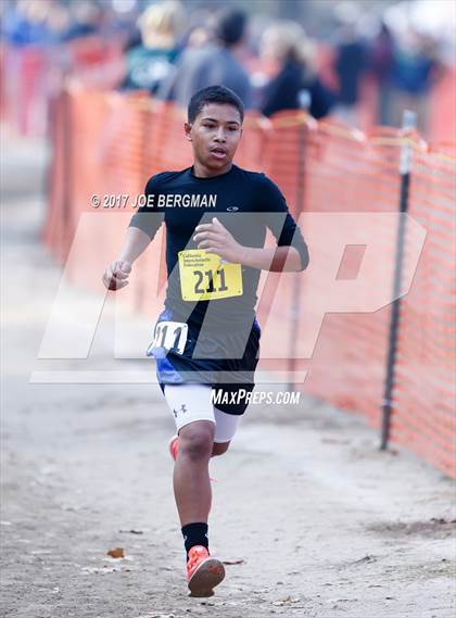 Thumbnail 1 in CIF State Cross Country Championships (Boys D5 Race) photogallery.