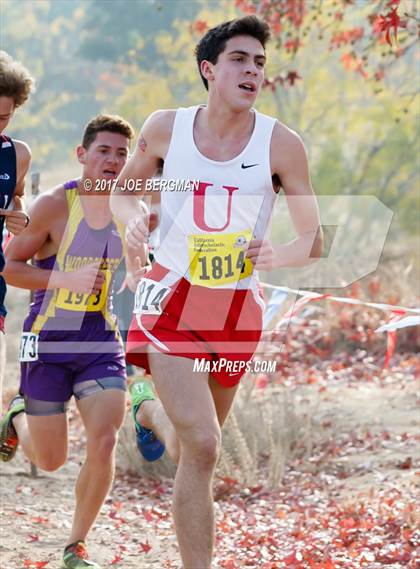 Thumbnail 2 in CIF State Cross Country Championships (Boys D5 Race) photogallery.