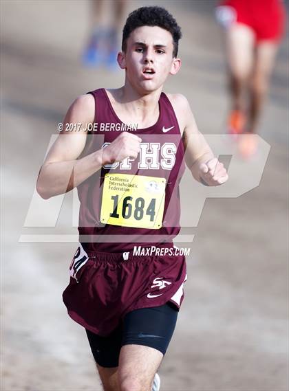 Thumbnail 1 in CIF State Cross Country Championships (Boys D5 Race) photogallery.