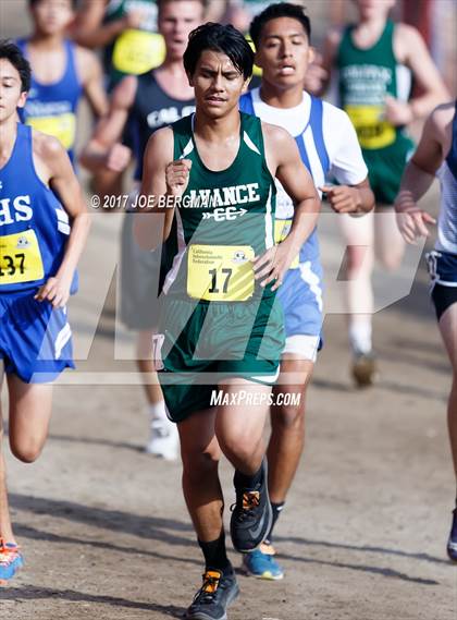 Thumbnail 1 in CIF State Cross Country Championships (Boys D5 Race) photogallery.