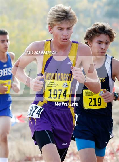 Thumbnail 2 in CIF State Cross Country Championships (Boys D5 Race) photogallery.