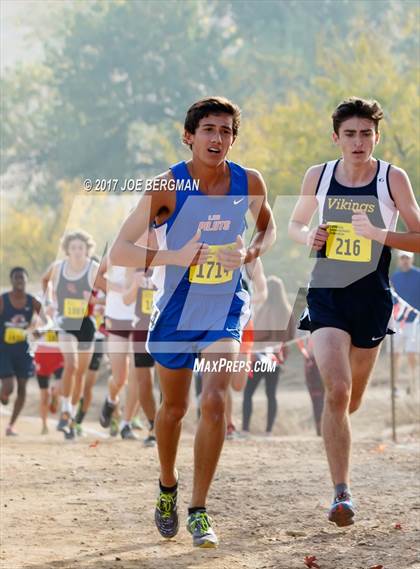 Thumbnail 2 in CIF State Cross Country Championships (Boys D5 Race) photogallery.