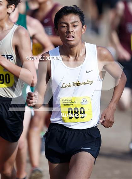 Thumbnail 2 in CIF State Cross Country Championships (Boys D5 Race) photogallery.