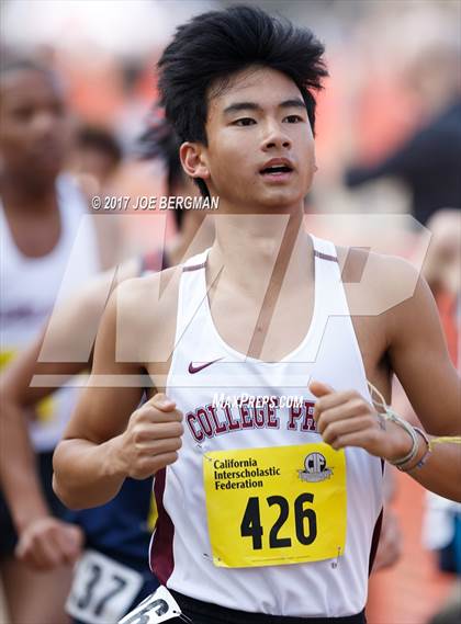 Thumbnail 3 in CIF State Cross Country Championships (Boys D5 Race) photogallery.