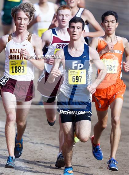 Thumbnail 2 in CIF State Cross Country Championships (Boys D5 Race) photogallery.