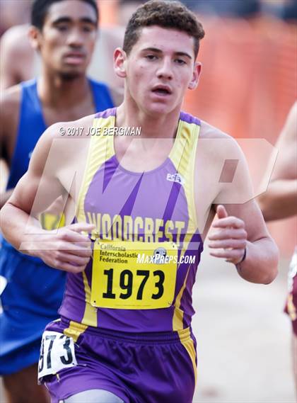 Thumbnail 1 in CIF State Cross Country Championships (Boys D5 Race) photogallery.