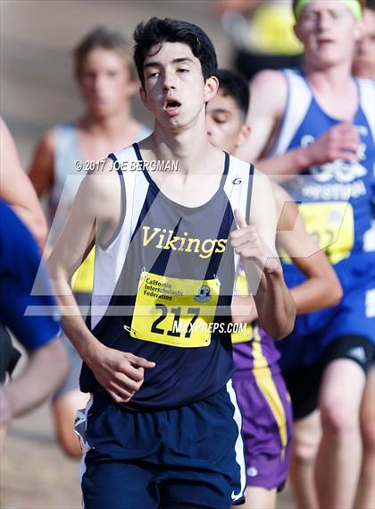 Thumbnail 3 in CIF State Cross Country Championships (Boys D5 Race) photogallery.