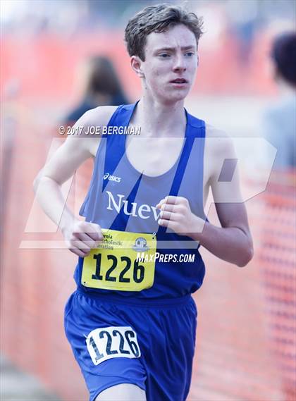 Thumbnail 1 in CIF State Cross Country Championships (Boys D5 Race) photogallery.
