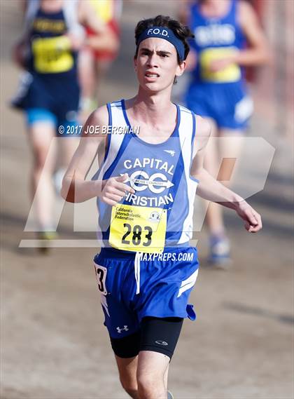 Thumbnail 2 in CIF State Cross Country Championships (Boys D5 Race) photogallery.