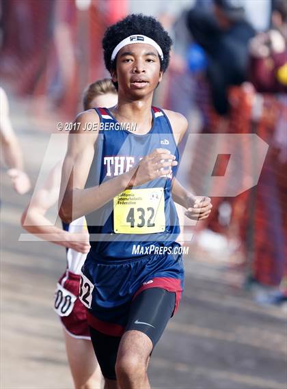 Thumbnail 3 in CIF State Cross Country Championships (Boys D5 Race) photogallery.