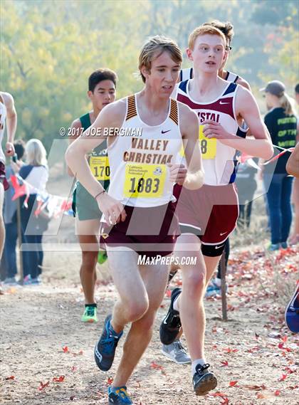 Thumbnail 1 in CIF State Cross Country Championships (Boys D5 Race) photogallery.