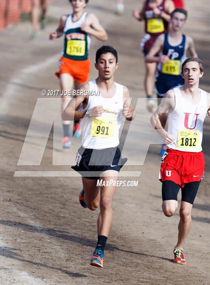 Thumbnail 2 in CIF State Cross Country Championships (Boys D5 Race) photogallery.
