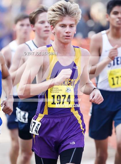 Thumbnail 2 in CIF State Cross Country Championships (Boys D5 Race) photogallery.