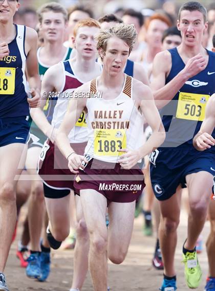 Thumbnail 1 in CIF State Cross Country Championships (Boys D5 Race) photogallery.