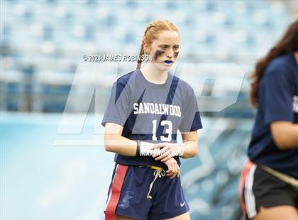 Thumbnail 3 in Sandalwood vs Fernandina Beach (Jaguars Preseason Classic) photogallery.