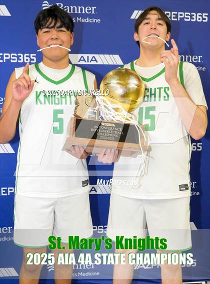 Thumbnail 3 in St. Mary's vs. Deer Valley (AIA 4A Final - Awards) photogallery.